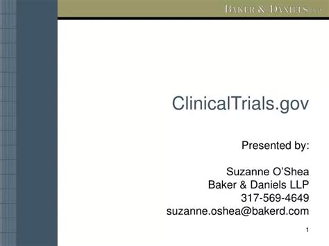 Ppt Clinicaltrials Gov Powerpoint Presentation Free Download Id
