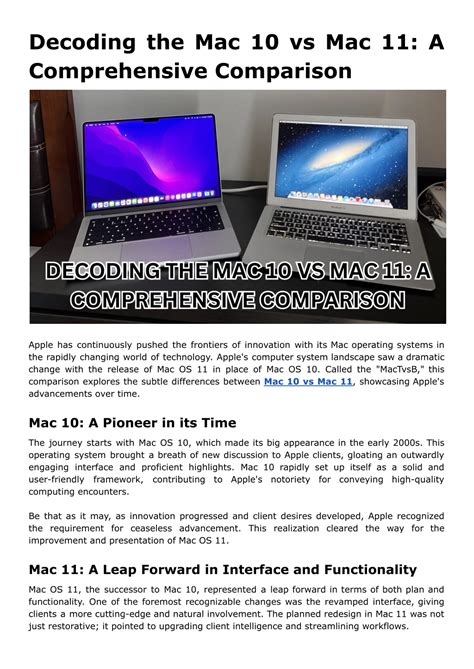 Ppt Decoding The Mac 10 Vs Mac 11 A Comprehensive Comparison Ppt Decoding The Mac 10 Vs Mac 11 A Comprehensive Comparison
