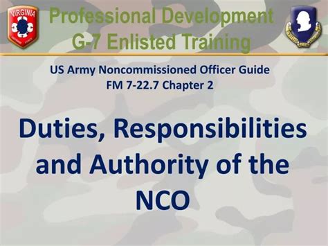 Ppt Duties Responsibilities And Authority Of The Nco Powerpoint Presentation Id 4411973 Ppt Duties Responsibilities And Authority Of The Nco Powerpoint Presentation Id 4411973