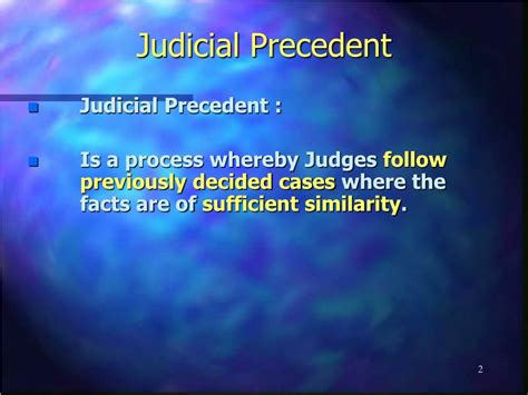 Ppt Judicial Precedent Powerpoint Presentation Free Download Id