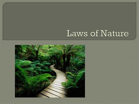 Ppt Laws Of Nature Powerpoint Presentation Id 2742640 Ppt Laws Of Nature Powerpoint Presentation Id 2742640
