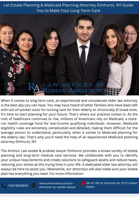 Ppt Let Estate Planning Medicaid Planning Attorney Elmhurst Ny