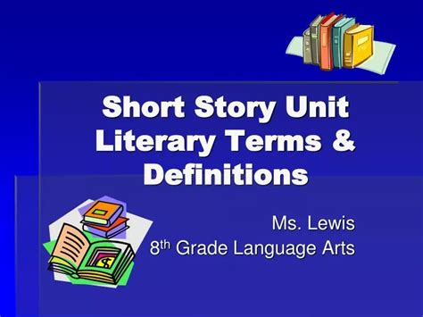Ppt Short Story Unit Literary Terms Powerpoint Presentation Free