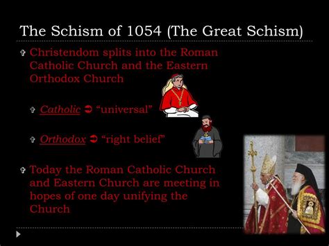 Ppt The Schism Of 1054 Powerpoint Presentation Free Download Id