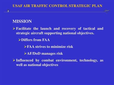 Ppt Usaf Air Traffic Control Strategic Plan Powerpoint Presentation Ppt Usaf Air Traffic Control Strategic Plan Powerpoint Presentation