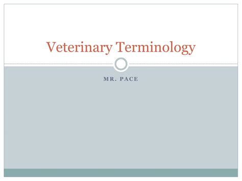 Ppt Veterinary Terminology Powerpoint Presentation Free Download Ppt Veterinary Terminology Powerpoint Presentation Free Download