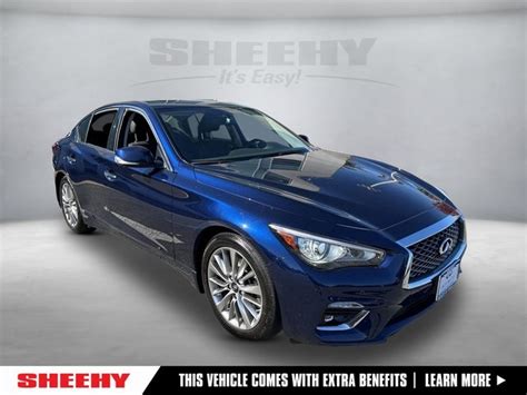 Pre Owned 2022 Infiniti Q50 Sensory 4D Sedan In Richmond P2361p Sheehy Ford Of Richmond Pre Owned 2022 Infiniti Q50 Sensory 4D Sedan In Richmond P2361p Sheehy Ford Of Richmond