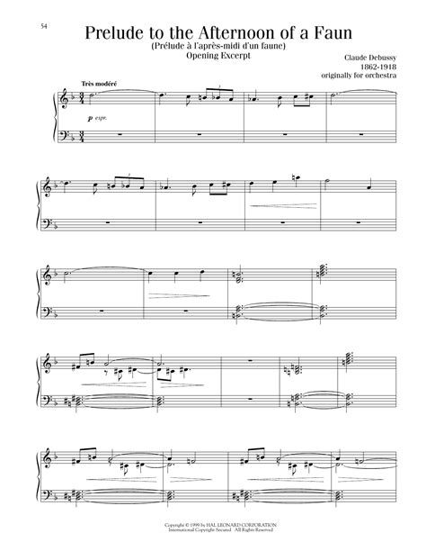 Prelude To The Afternoon Of A Faun Complete Score Pdf