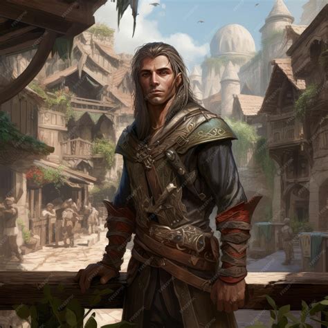 Premium Ai Image The Enigmatic Male Elf Unveiling The Secrets Of An