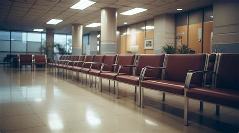 Premium Photo Hospital Waiting Room