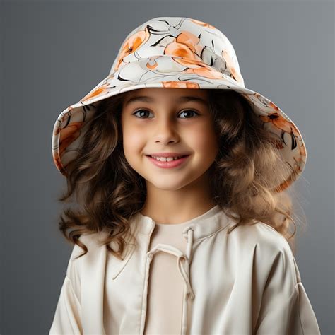 Premium Photo Little Style Icons Unveiling A World Of Adorable Hats For Kids Fashion Meets Fun