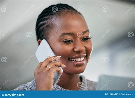 Premium Photo Startup Business Or Happy Black Woman On A Phone Call