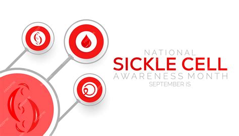 Premium Vector Sickle Cell Disease Awareness Month 1