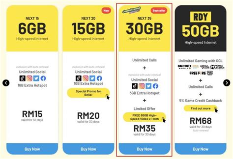 Prepaid Mobile Internet Malaysia: Best Deals for 2023