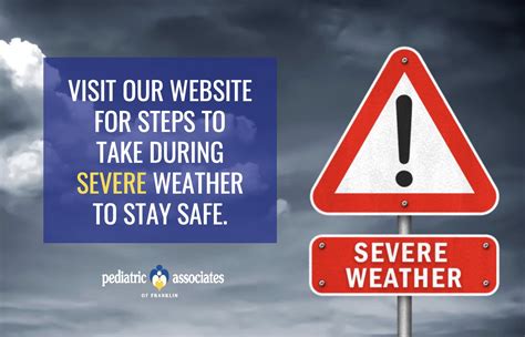 Preparing As A Family Severe Weather Safety Tips Pediatric