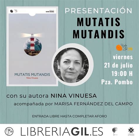 Presentaci N De Amp Quot Mutatis Mutandis Amp Quot De Nina Vinuesa Santander Creativa Presentaci N De Amp Quot Mutatis Mutandis Amp Quot De Nina Vinuesa Santander Creativa