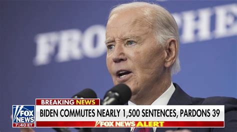 President Biden Commutes 1 500 Sentences Grants Pardons For 39 Others