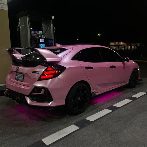 Pretty Pink Hatch All Civic Mods Link In Bio