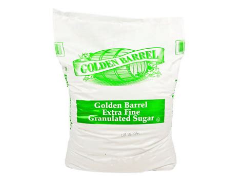 Price Each Golden Barrel Extra Fine Granulated Sugar 25Lb 125112