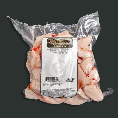 Prime Grainfed Beef Fat Trimmings 2 5 The Bearded Butchers