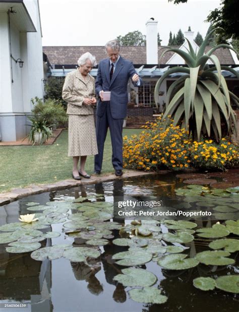 Prime Minister Of Rhodesia Ian Douglas Smith With His Wife On The Right Prime Minister Of Rhodesia Ian Douglas Smith With His Wife On The Right