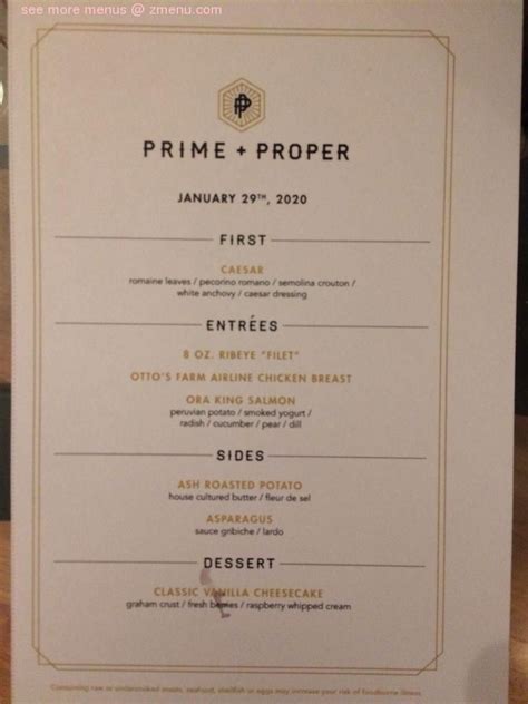 Prime Proper Detroit Menu Prices Restaurant Reviews Order Online Food Delivery Tripadvisor