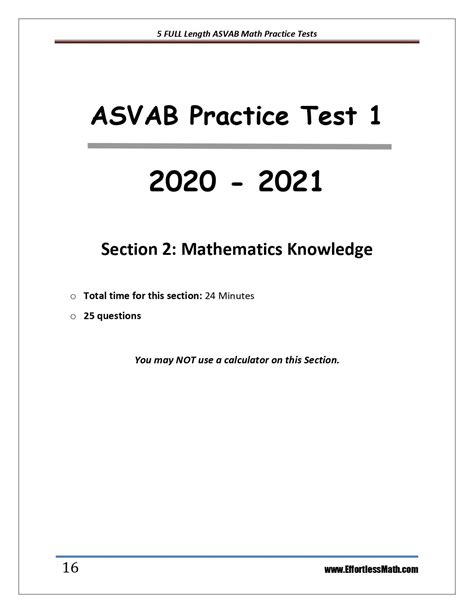 Printable Asvab Practice Test With Answers Printable Board Games