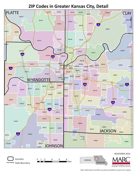 Printable Kansas City Zip Code Map Printable Kansas City Zip Code Map