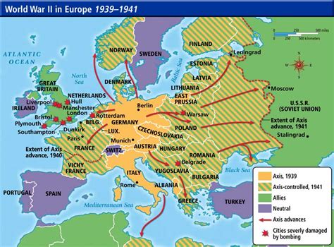 Printable Map Of Europe Wwii Map Of Europe Maps Click On The Map Europe