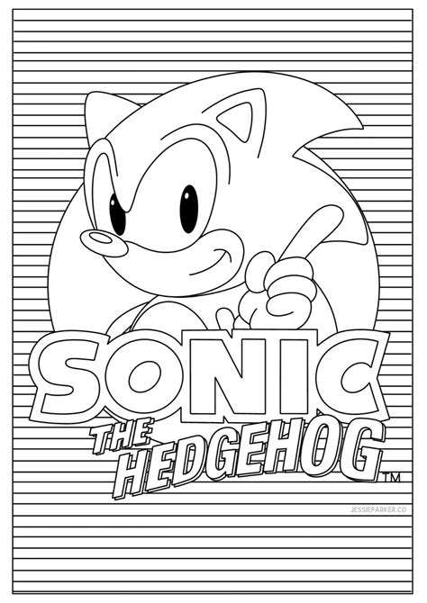Printable Sonic The Hedgehog Coloring Pages Amp Coloring Book