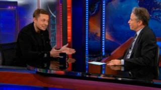 Private Spaceflight Pioneer Elon Musk Talks Shop With Comedian Jon Stewart Space