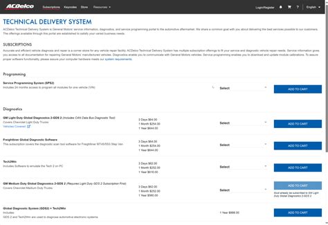 Product Review Gm Service Information From Acdelco S Technical Delivery System Cadillac V Net