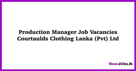 Top Tips for Securing Production Manager Vacancies in 2024