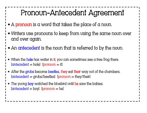 Pronoun Antecedent Agreement Matters