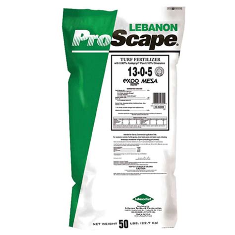 Proscape 13-0-5 0.167% Dimension + 0.067% Acelepryn Pre-Emergent ...