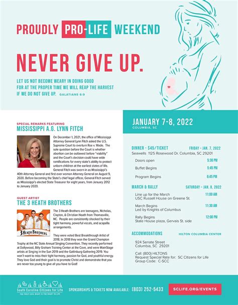Proudly Pro Life Weekend 2025 South Carolina Catholic Proudly Pro Life Weekend 2025 South Carolina Catholic