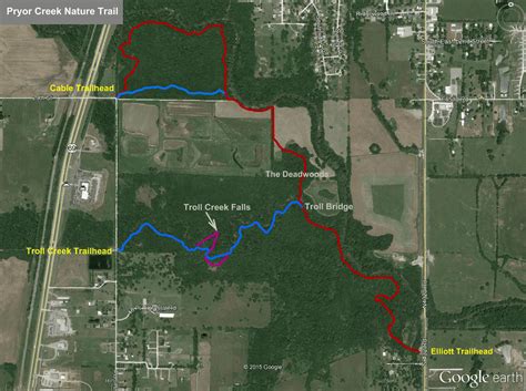 Pryor Creek Nature Trail Pryor Area Chamber Of Commerce Pryor Creek Nature Trail Pryor Area Chamber Of Commerce