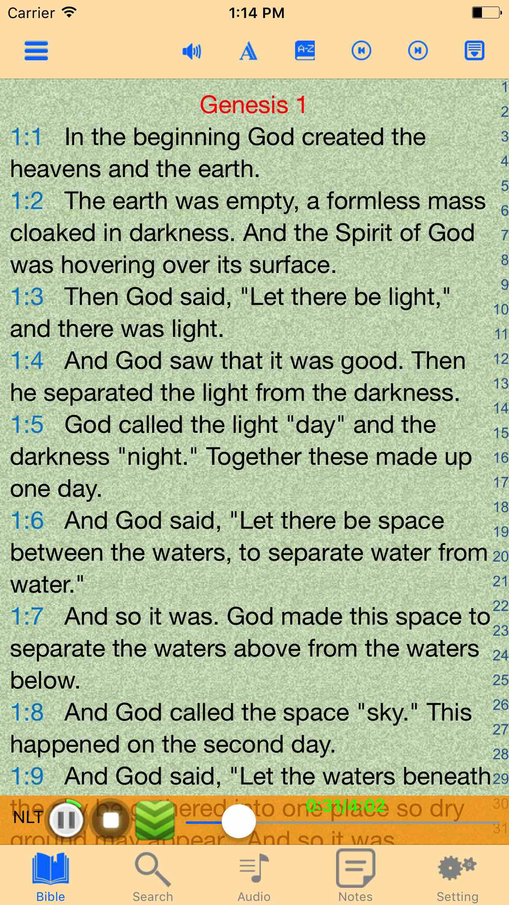 Psalms 103 New Living Translation Nlt Audio Bible Youtube