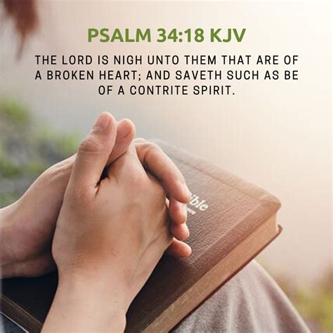 Psalms 34 18 Bible Prayers Psalms 34 18 Bible Encouragement