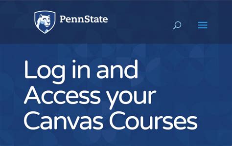 PSU Canvas Login Access