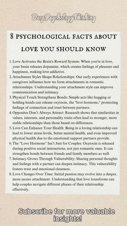 Psychology Facts About Love Psychology Facts About Love Psychology Facts About Love Psychology Facts About Love
