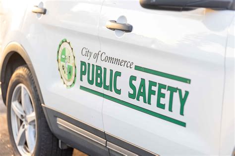Public Safety Community Services Commerce Ca