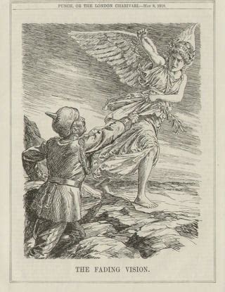 Punch Almanack 1918 First World War Germany The Fading Vision Punch Almanack 1918 First World War Germany The Fading Vision