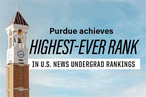 Purdue University Undergraduate National Ranking Jumps 8 Spots With 13 Undergraduate Programs In Top 10 In The Us News