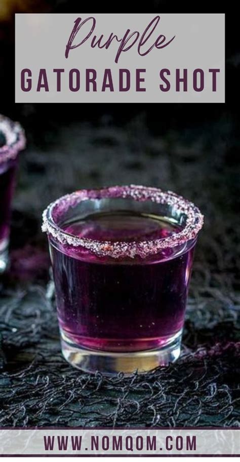 Purple Gatorade Shot Artofit