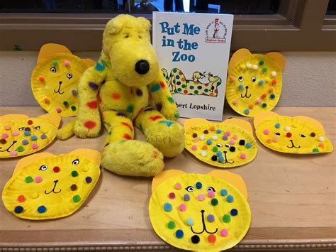 Put Me In The Zoo Preschool Craft In 2024 Animal Crafts Preschool