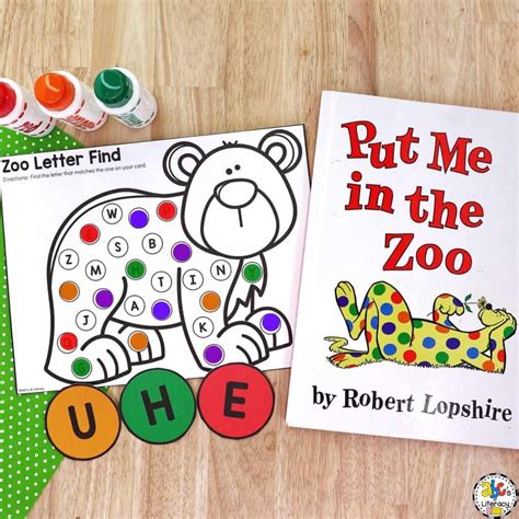 Put Me In The Zoo Printable Template Printable Templates Protal