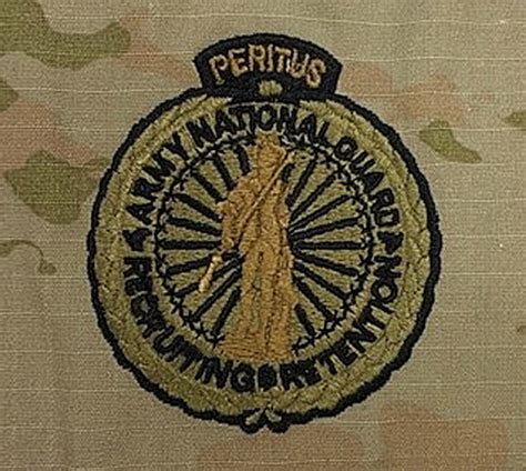 Qualification Badge National Guard Recruiter Expert Ocp Sew On