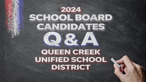Queen Creek Unified School Board Candidate Q A