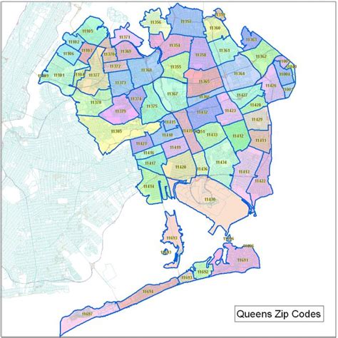 Queens Ny Zip Code Map At Christine Hays Blog